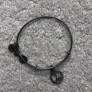 Alex and Ani Peace Sign Charm Bracelet